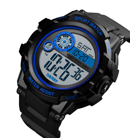 SKMEI Men's Digital Sports LED Wrist Watch - 1387