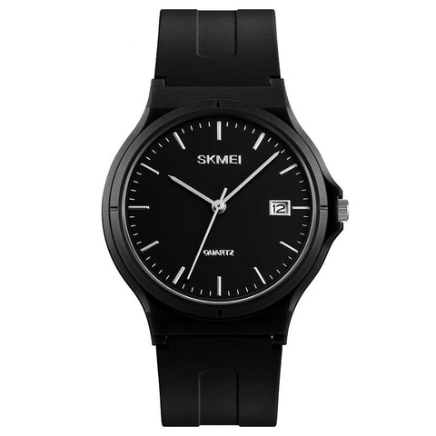 SKMEI Quartz Ladies Watch - black with black dial